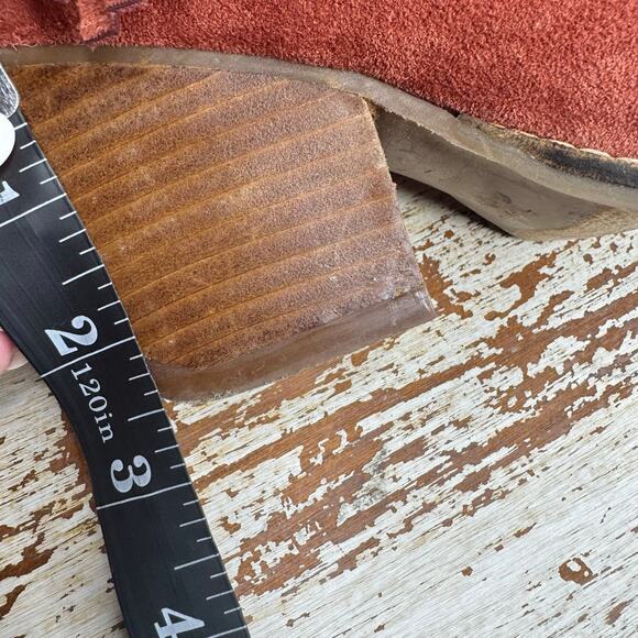 COCONUTS by Matisse Fringe Boho Festival Ankle Booties 6M - Picture 11 of 12